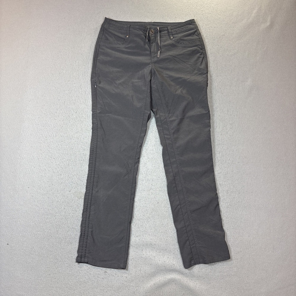 Kuhl Cargo Pants Womens 8 Regular‎ Grey Performance Hiking Outdoor Utility